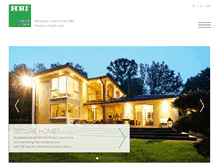 Tablet Screenshot of hbi-windows.com